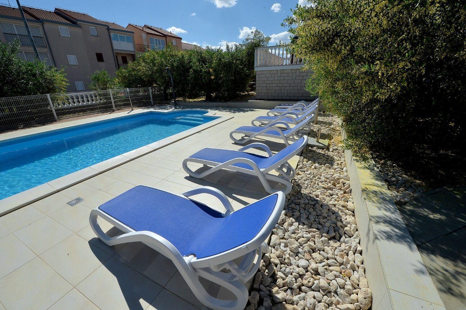 Apartments Olive Garden - Swimming Pool Biograd Na Moru Exteriér fotografie